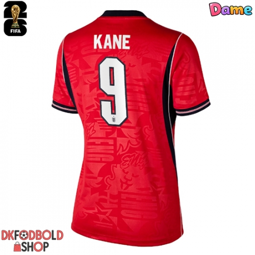 England Harry Kane #9 Udebanetrøje Dame VM 2026 Kort ærmer